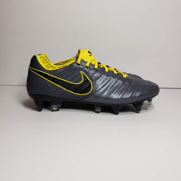 SOLD! Tiempo Legend 7 Elite SG Pro AC 'Grey Opti Yellow' - Picture 2 of 5